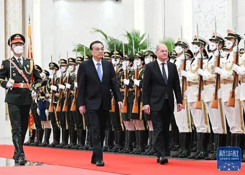 来利国际w66董事长张锦红出席中德经济界代表座谈并发言